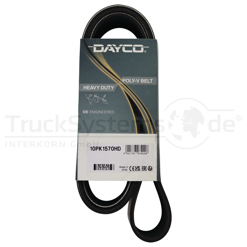 DAYCO Keilrippenriemen L: 1570mm 10PK1570HD