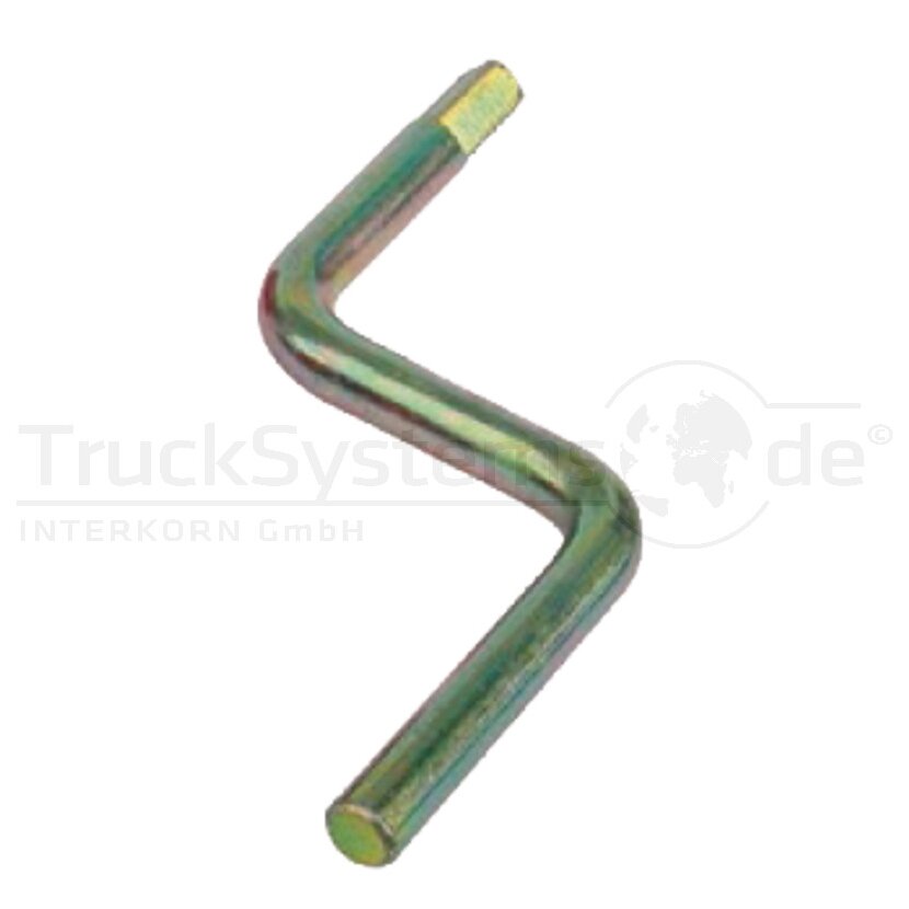 HAACON Kurbel mit 14mm Vierkant Länge 100mm  - 112218