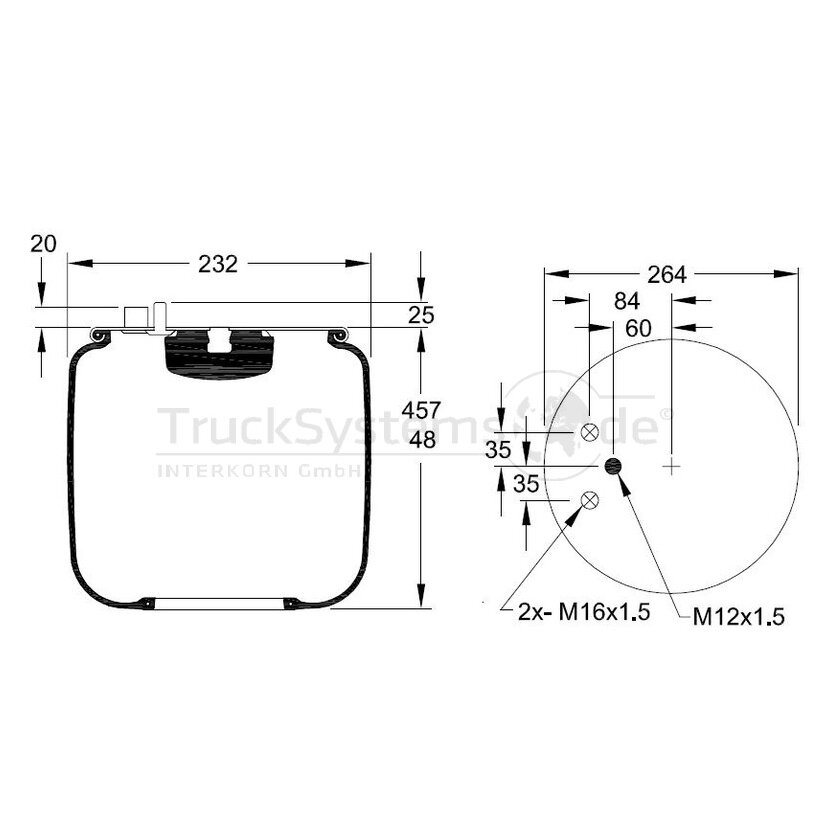 FIRESTONE Luftfederbalg Firestone W01M588355
