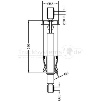 FIRESTONE Kabinenstoßdämpfer W02M588022  -...