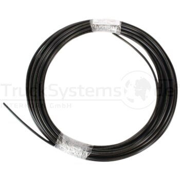 Kunststoffrohr Luftrohr 12x1 5 schwarz Rolle 25m  - 12150...