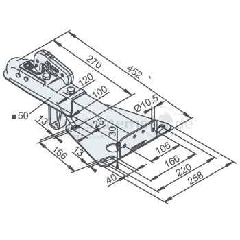 AL-KO Zugkugelkupplung  - 1225712