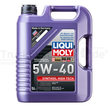 LIQUI MOLY Motoröl Synthoil High Tech 5W-40 5l  - 1307