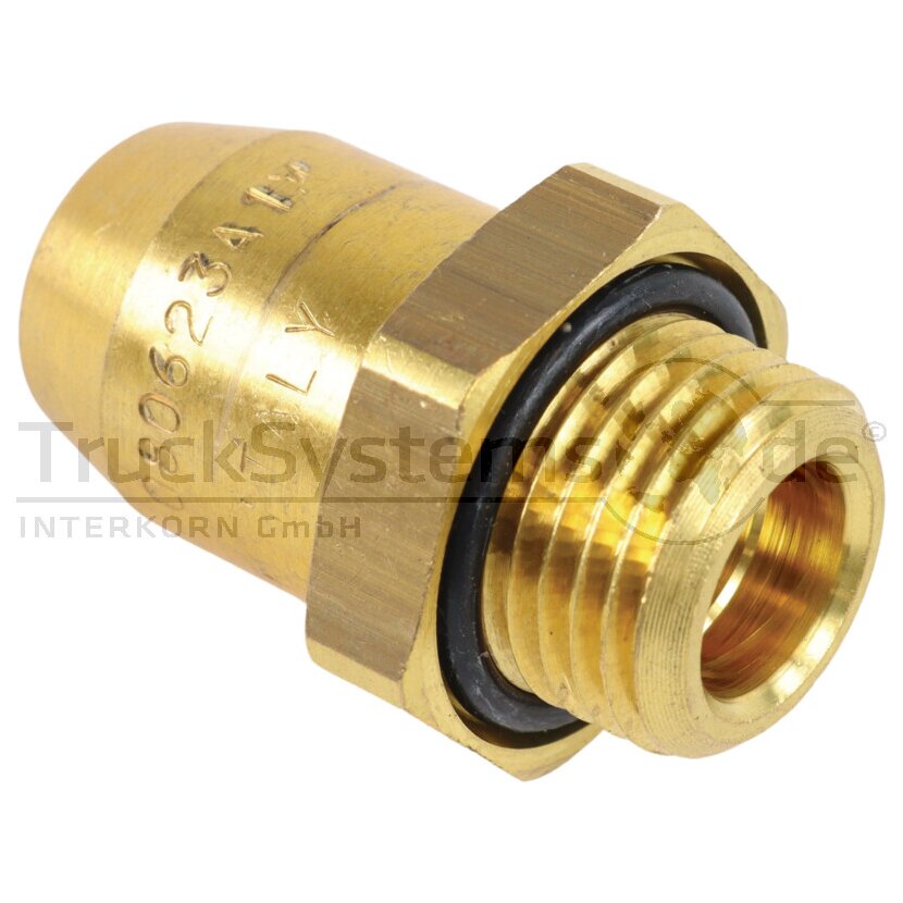 Steckverbinder für Kunststoffrohr 8 x 1 0 DI  - 076.685-00A - 4044407046045 - 07668500A