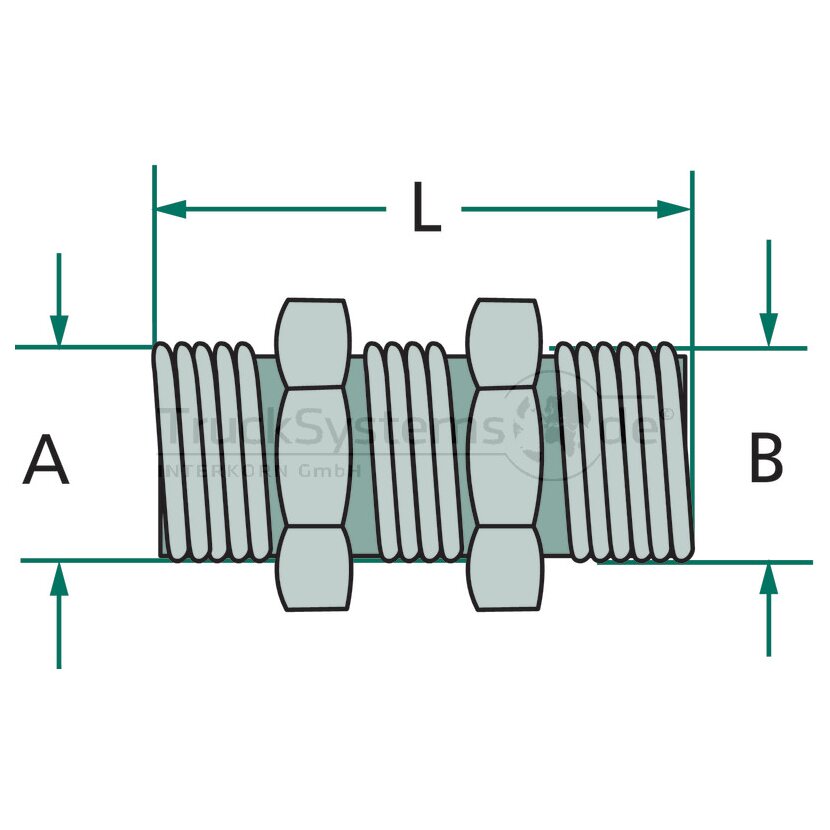 Einschraubstutzen für Rohr 15 mm  - 224EB001 - 4044407003499