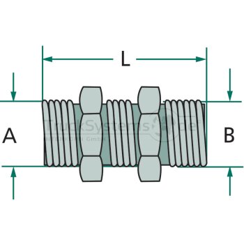 Einschraubstutzen für Rohr 15 mm  - 224EB001 -...