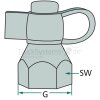 Prüfanschluss Aufschraub M 18 x1 5 IG  - 076.354-40A - 4044407032413 - 07635440A