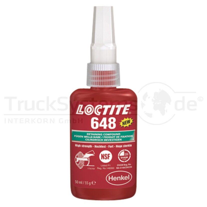 LOCTITE  648 Fügeklebstoff 50ml  - 1804416