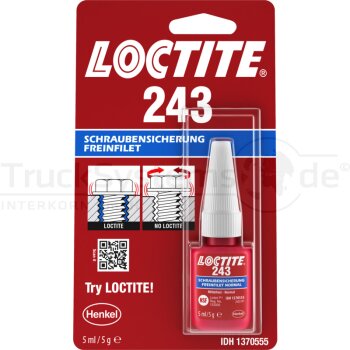 LOCTITE  243 Schraubensicherung 5 ml  - 1370555