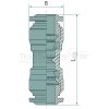 B-GV-8-MSv Gerader Verbinder - 03079038