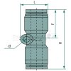 B-GV-4-KU Gerader Verbinder - 03070100