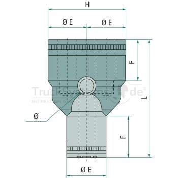B-YV-2x10-10-KU Y-Verbinder - 03180265