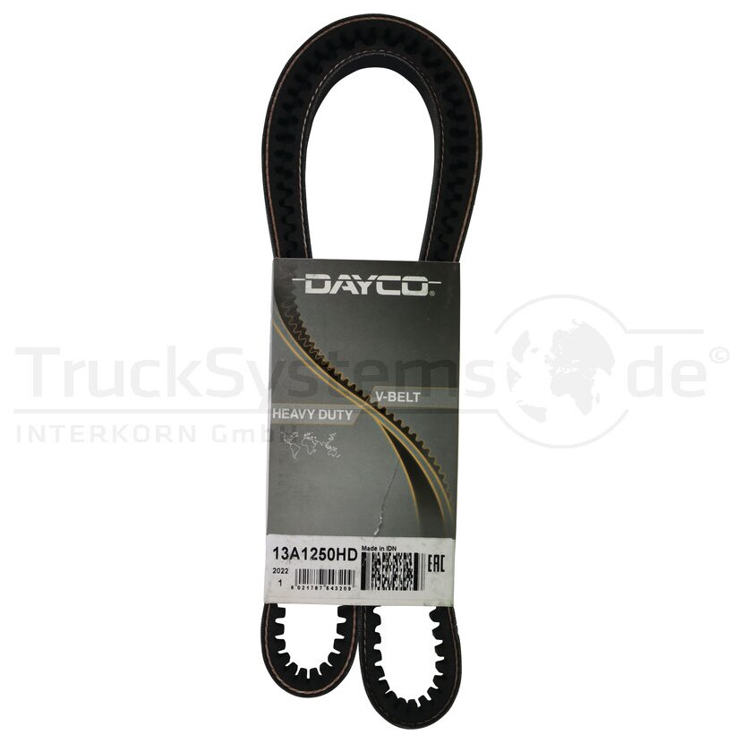 DAYCO Hochleistungskeilriemen L: 1250mm  - 13A1250HD