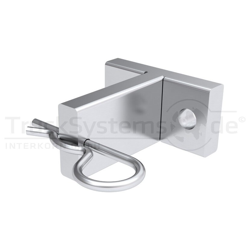 Halter für Hemmschuh Alu elox. single - 600740100
