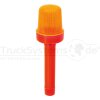 Aufsteckleuchte für Faltkegel gelb - 320465