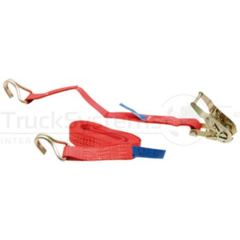 Zurrgurt 6m 35mm Spitzhaken  - TD38-J-6M -  - TD38J6M