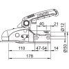 AL-KO Kugelkupplung Typ AK 270  - 1730084