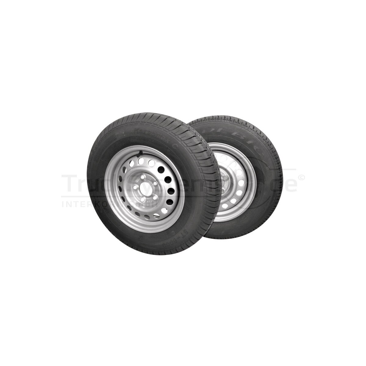 Rad 5 5Jx13 5Loch ET30 mit 195/50R13C - 1A 43674107 - - 1A43674107