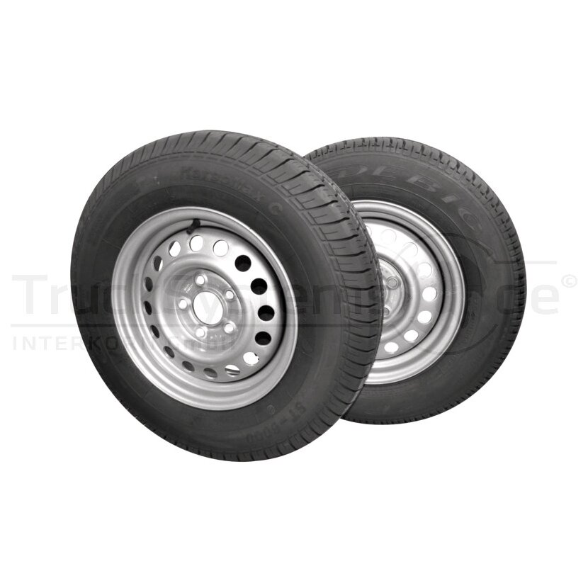 Rad 5 5Jx14 5Loch ET30 mit 195R14C/8PR  - 1A K14S30902 -  - 1AK14S30902