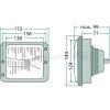 HELLA Scheinwerfer links rechts - 1AA 004 109-021 - 1AA 004 - 1AA004109021