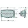 HELLA Scheinwerfer H4 ohne Positionsleuchte - 1AD 996 018-651 - 1AD996018651