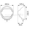 HELLA LED-Fernscheinwerfer LUMINATOR LED - 1F8 016 560-001 - 1F8016560001