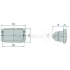 HELLA Scheinwerfer H: 102mm 12Volt - 1GB 006 213-111 - 1GB006213111
