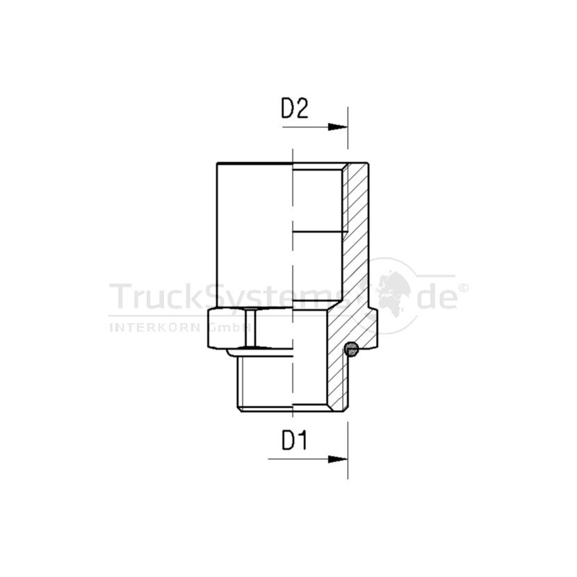 RAUFOSS COUPLINGS Reduzieradapter 623.7692 - 6237692