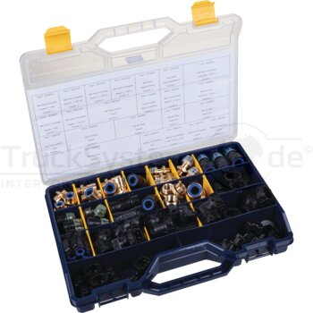 RAUFOSS COUPLINGS ABC-Verschraubungskoffer (Inhalt 61...