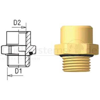 RAUFOSS COUPLINGS Adapter 6237678