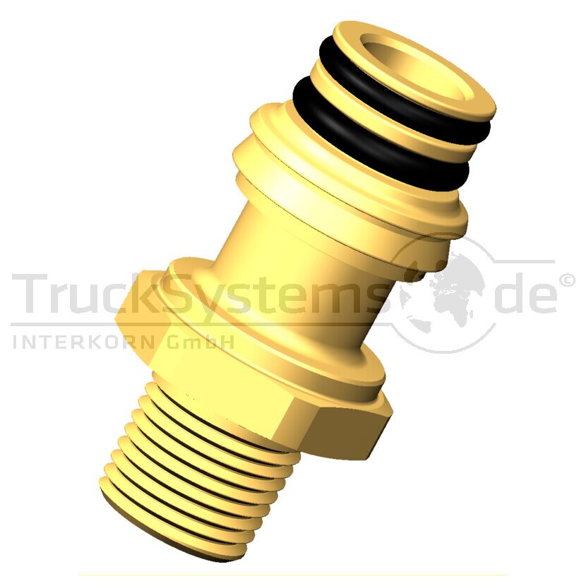RAUFOSS COUPLINGS ABC-Übergangsstutzen Messing 931.60072 - 93160072