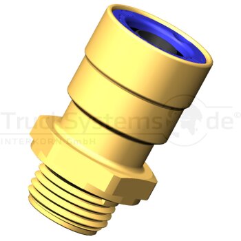 RAUFOSS COUPLINGS Gerader-Einschraub-Steckverbinder -...