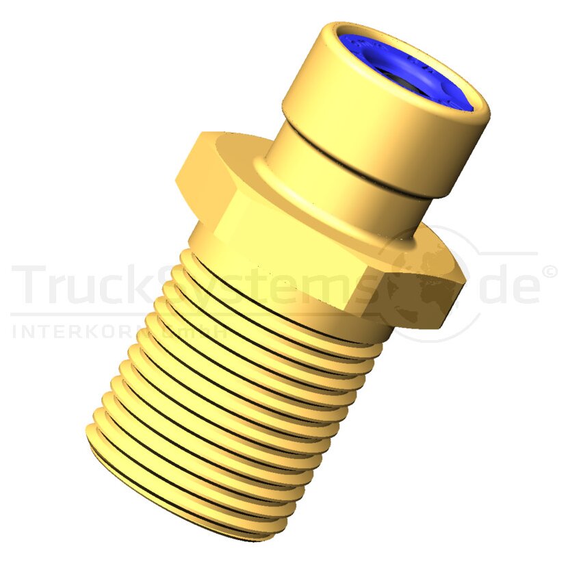 RAUFOSS COUPLINGS Gerader-Einschraub-Schott-Steckverbinder - 90906118