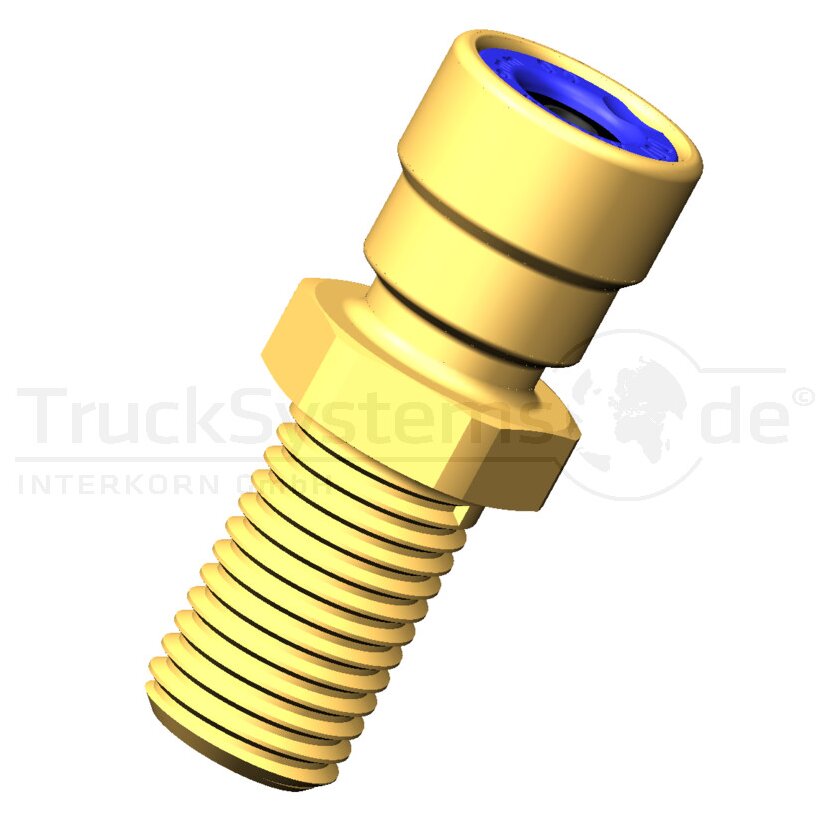 RAUFOSS COUPLINGS Gerader-Einschraub-Schott-Steckverbinder - 90906212