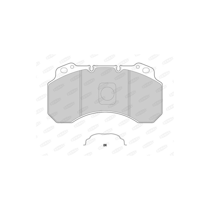 BERAL Bremsbelagsatz, Scheibenbremse BCV29099TK für 06903006-0