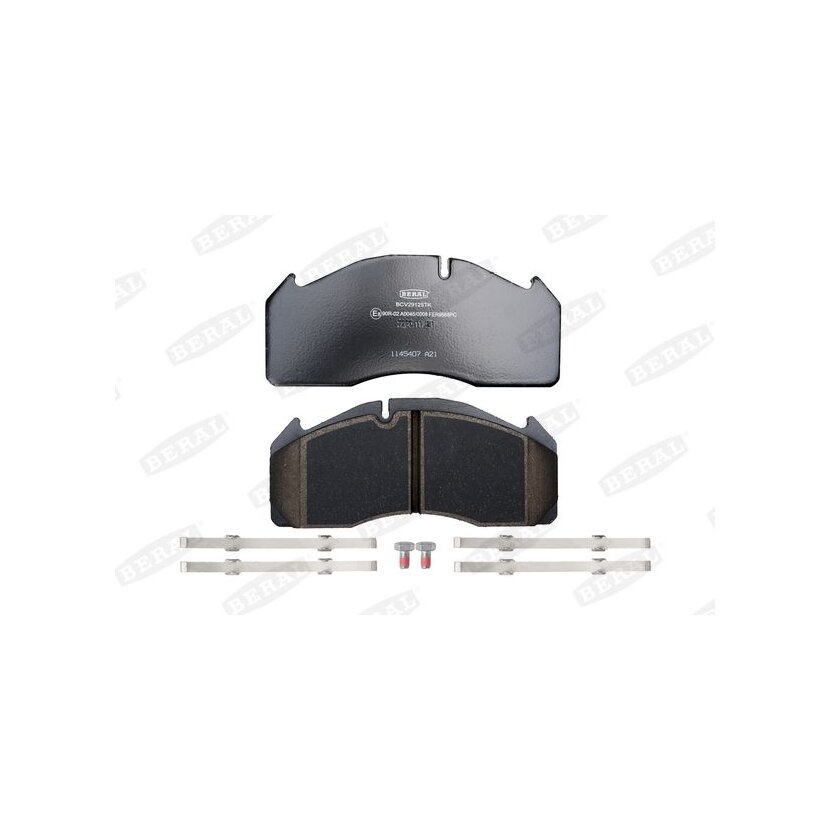 BERAL Bremsbelagsatz, Scheibenbremse BCV29125TK für 1078439