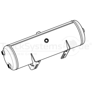 FRAUENTHAL Luftbehälter ø206x690mm 20l Stahl...