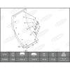 BERAL Bremsbelagsatz, Trommelbremse KBL17635.0-1560 - KBL1763501560 für 190 6237
