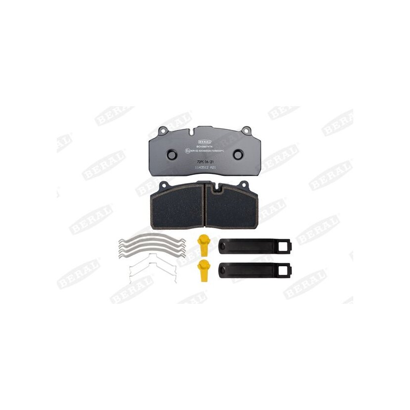 BERAL Bremsbelagsatz, Scheibenbremse BCV29274TK für 04057439600
