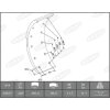 BERAL Bremsbelagsatz, Trommelbremse KBL15819.0-1549 - KBL1581901549