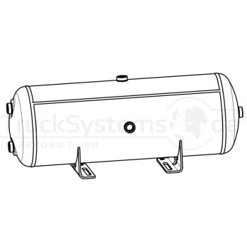 FRAUENTHAL Luftbehälter ø246x723mm 30l Stahl...