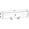 FRAUENTHAL Luftbehälter ø276x1108mm 60l Stahl Kon  - 208312