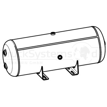 FRAUENTHAL Luftbehälter ø310x898mm 60l ALU...
