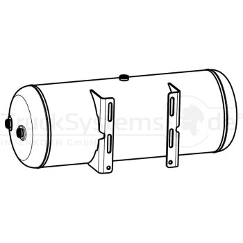 FRAUENTHAL Luftbehälter ø310x893mm 60l Stahl...