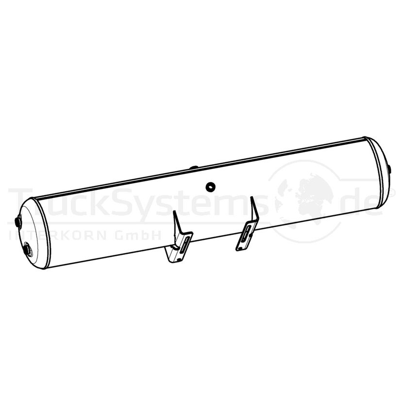 FRAUENTHAL Luftbehälter ø276x1541mm 85l Stahl Kon  - 902021