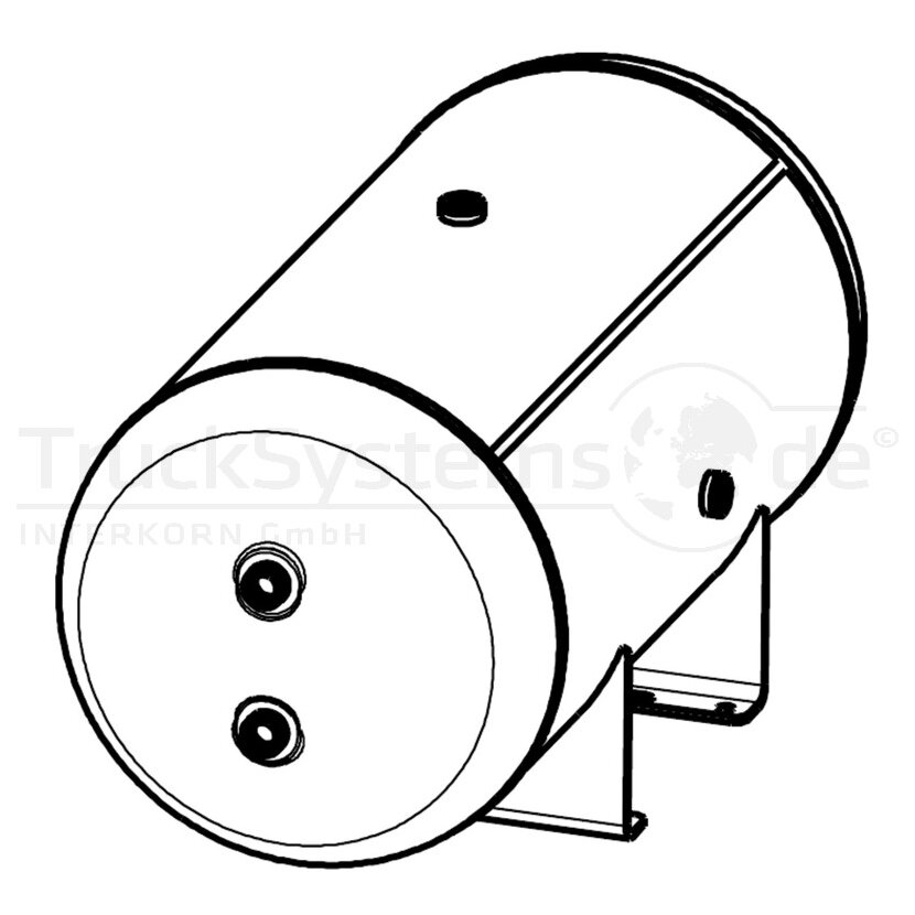 FRAUENTHAL Luftbehälter ø396x915mm 100l Stahl Kon  - 076.519-00A - 4044407326468 - 07651900A