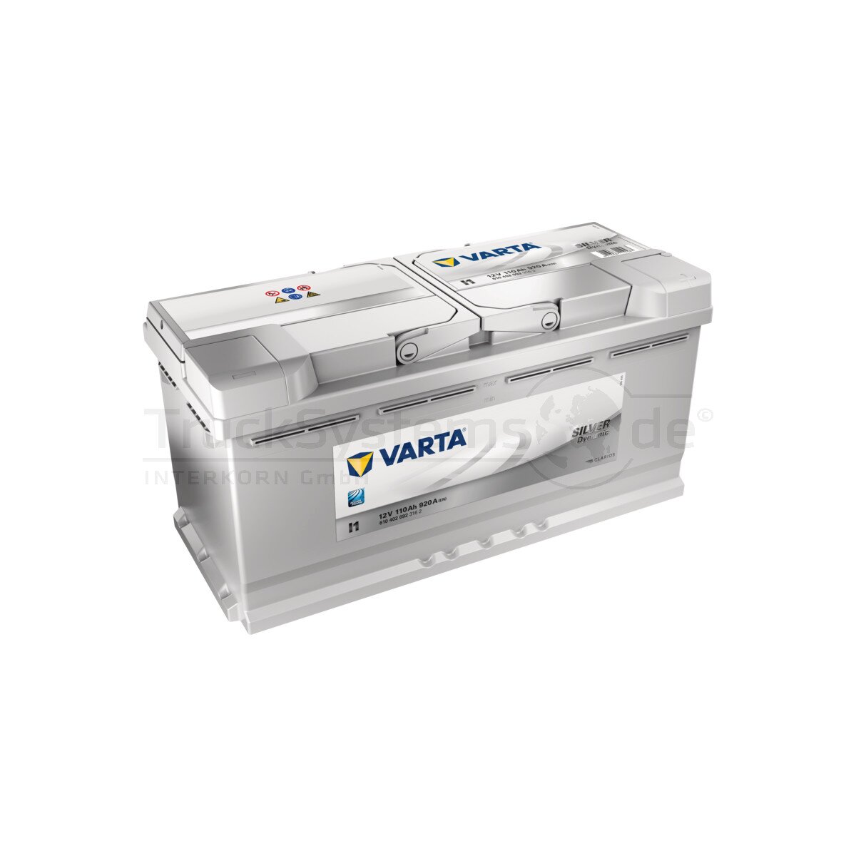 VARTA Batterie SILVER Dynamic I1 6104020923162 - 23323603