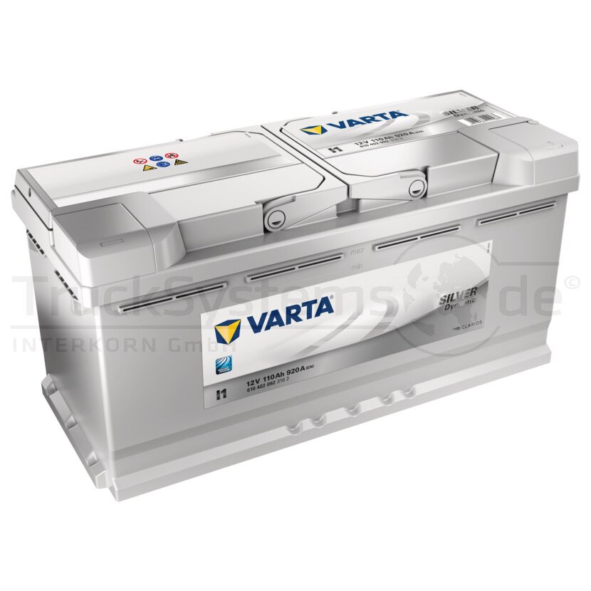 VARTA Batterie SILVER Dynamic I1 6104020923162 - 23323603 - 4016987119587