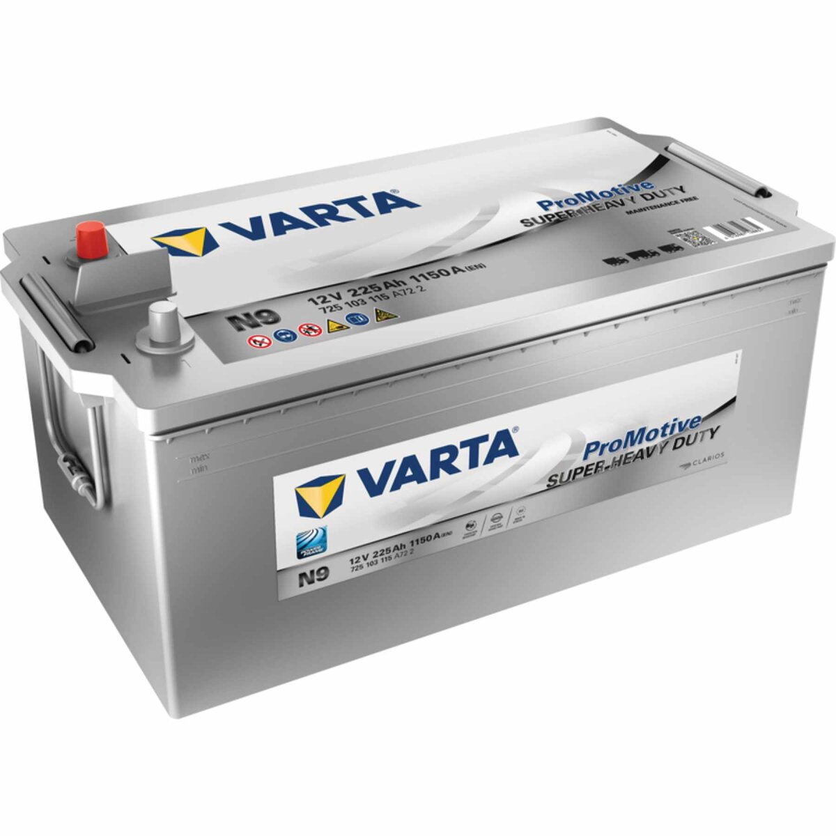 VARTA Starterbatterie ProMotive Silv 12V 225Ah - 23325475 -, 213,99 €