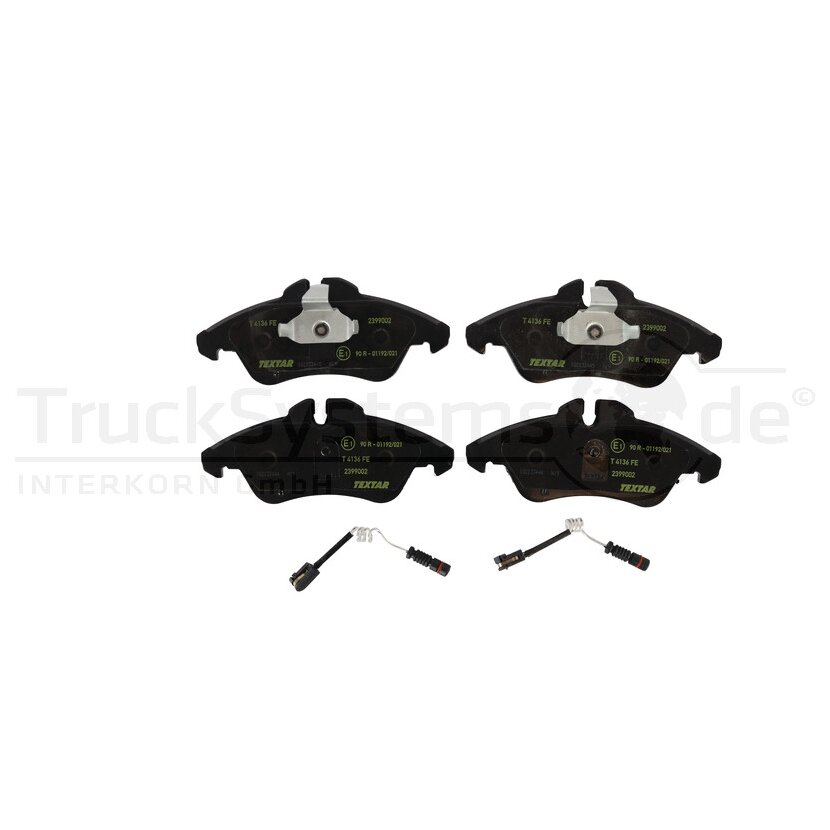 TEXTAR Scheibenbremsbelagsatz PKW  - 2399002TEXTAR - 2399002